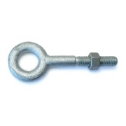 MIDWEST FASTENER Eye Bolt 3/8"-16, Steel, Hot Dipped Galvanized 54572